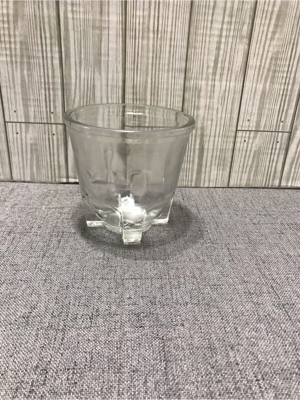 Vintage glass beater jar.